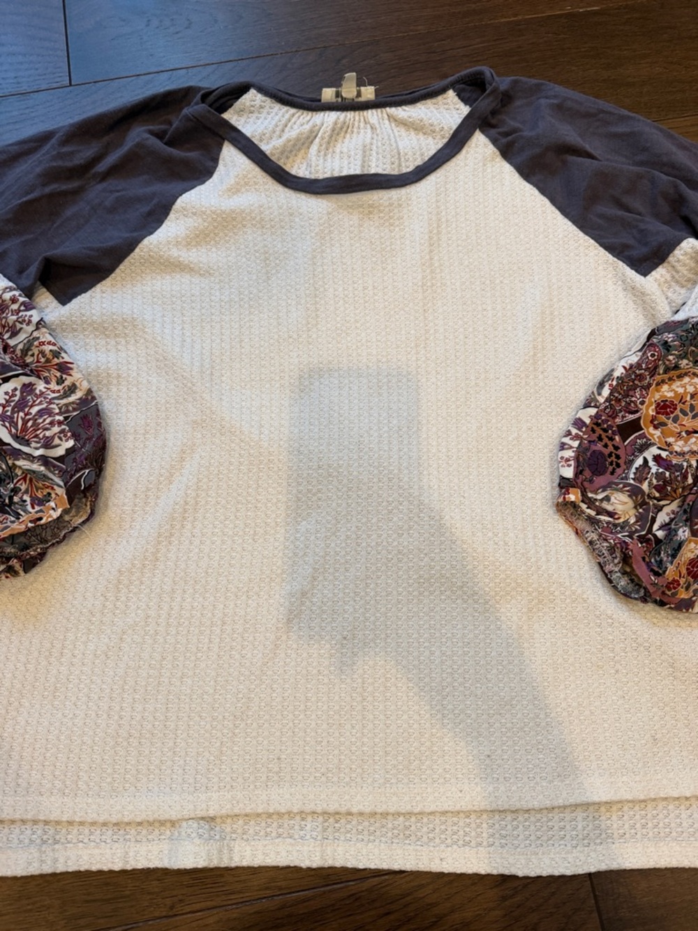 Umgee Waffle Knit Top Sleeves - Small - C33-012 - Picture 4 of 7